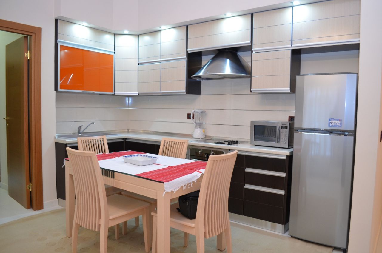 apartment for rent in Tirana in an excellent residence and very close to the National Park of Tirana