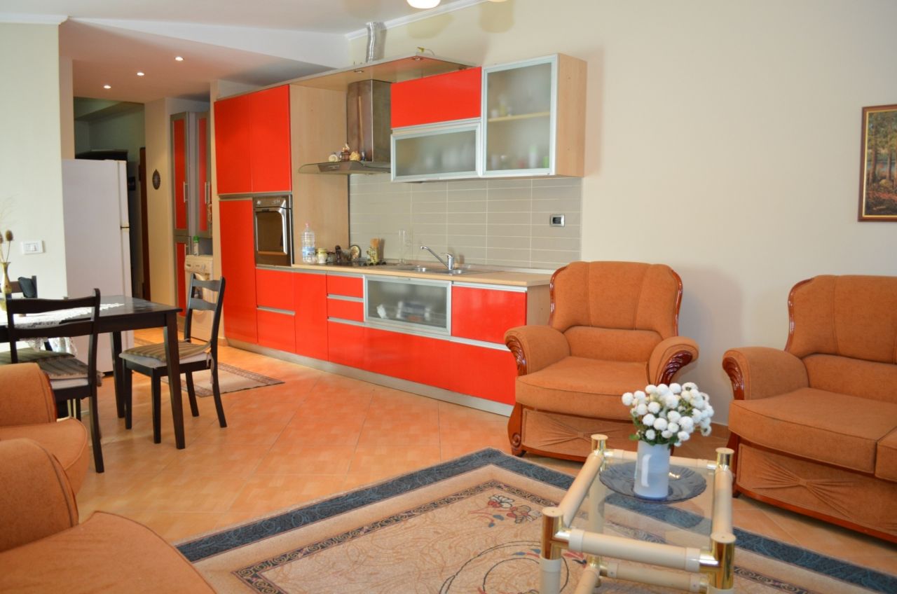 Apartment for Rent in Tirana, with two bedrooms. 