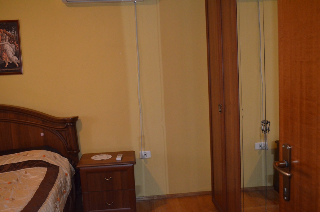Apartment for rent in the capital of Albania, Tirana. The apartment has two bedrooms and is nicely located. 
