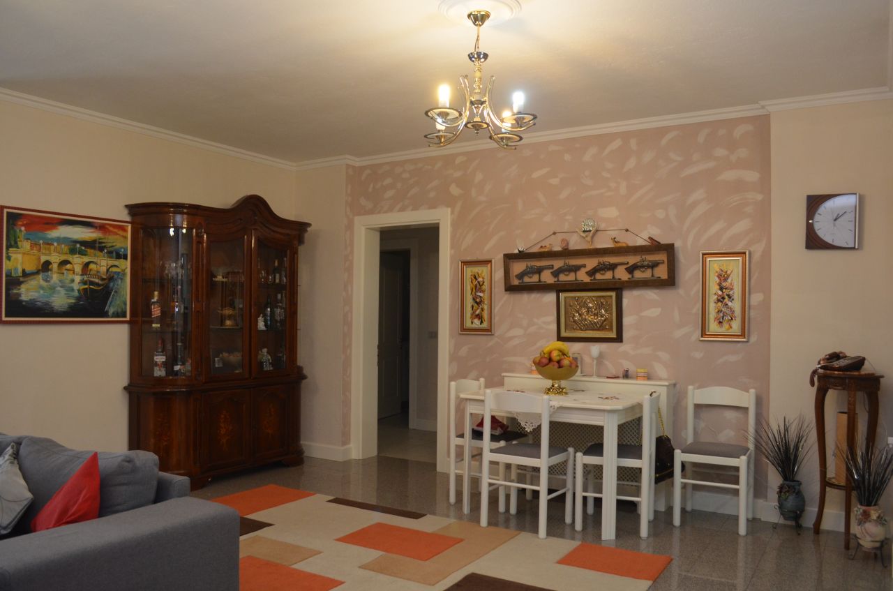 Apartment for rent in Tirana, Albania, with two bedrooms located in very good position