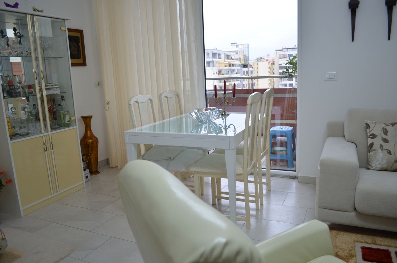 Apartment for rent in the center of Tirana, with one bedroom. 