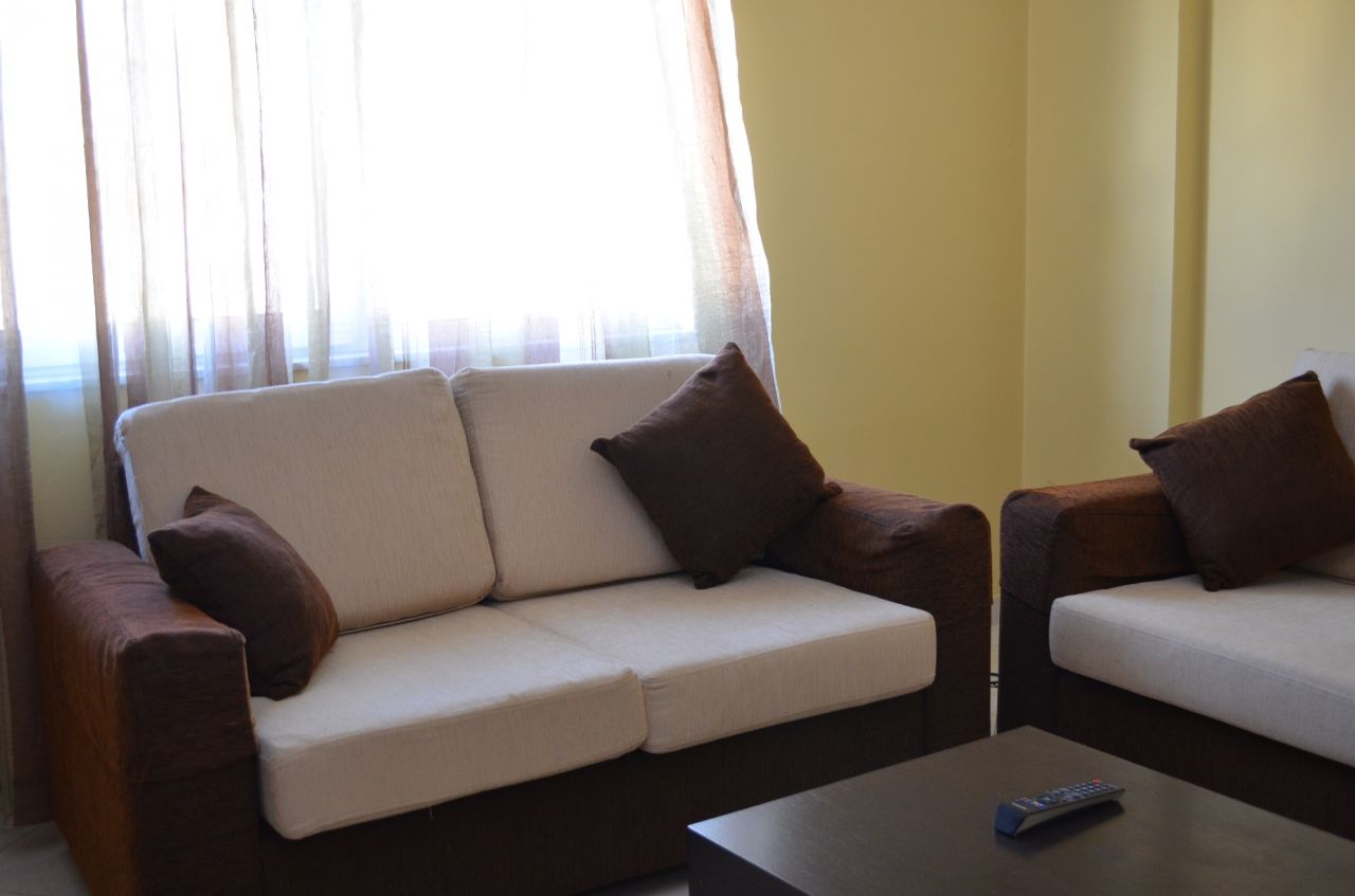 One Bedroom Apartment in Tirana for Rent Near the Lake Side