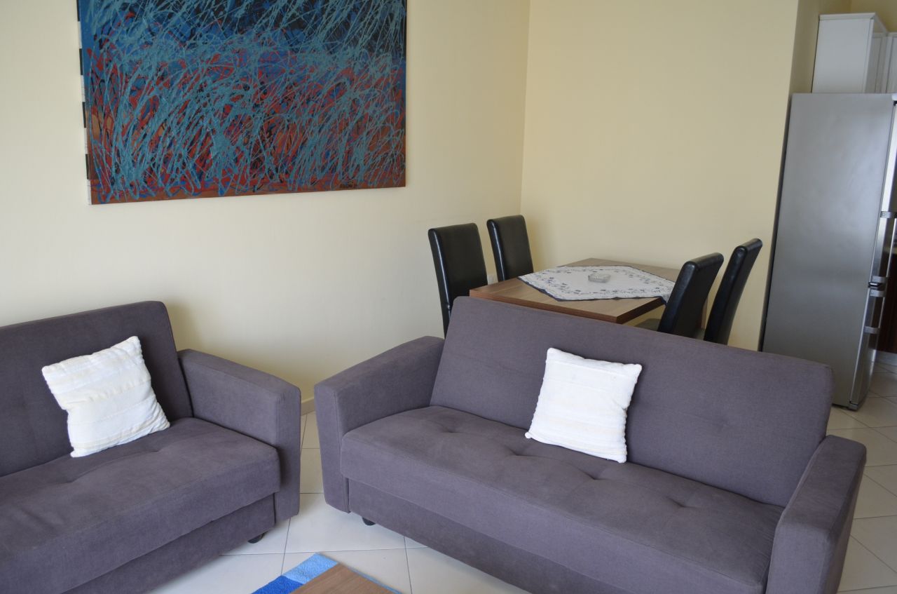 Apartment for rent with one bedroom very close to the center of Tirana. 
