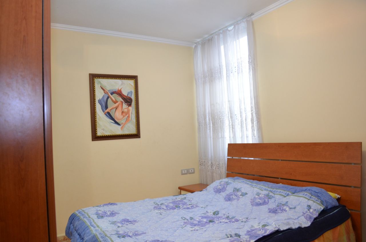 Apartment for Rent near Kavaja Street in Tirana, Albania. The apartment has one bedroom. 
