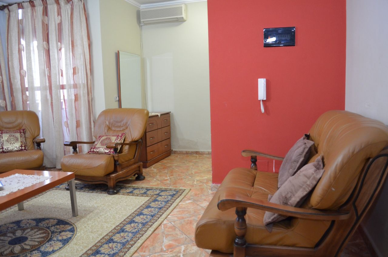 Apartment for Rent near Kavaja Street in Tirana, Albania. The apartment has one bedroom. 