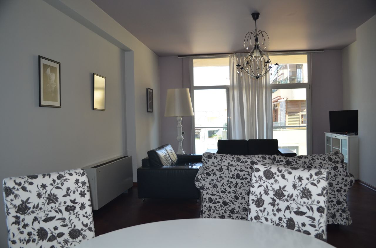 Apartment for rent in Tirana, in Abdyl Frasheri Street, with two bedrooms and high quality. 