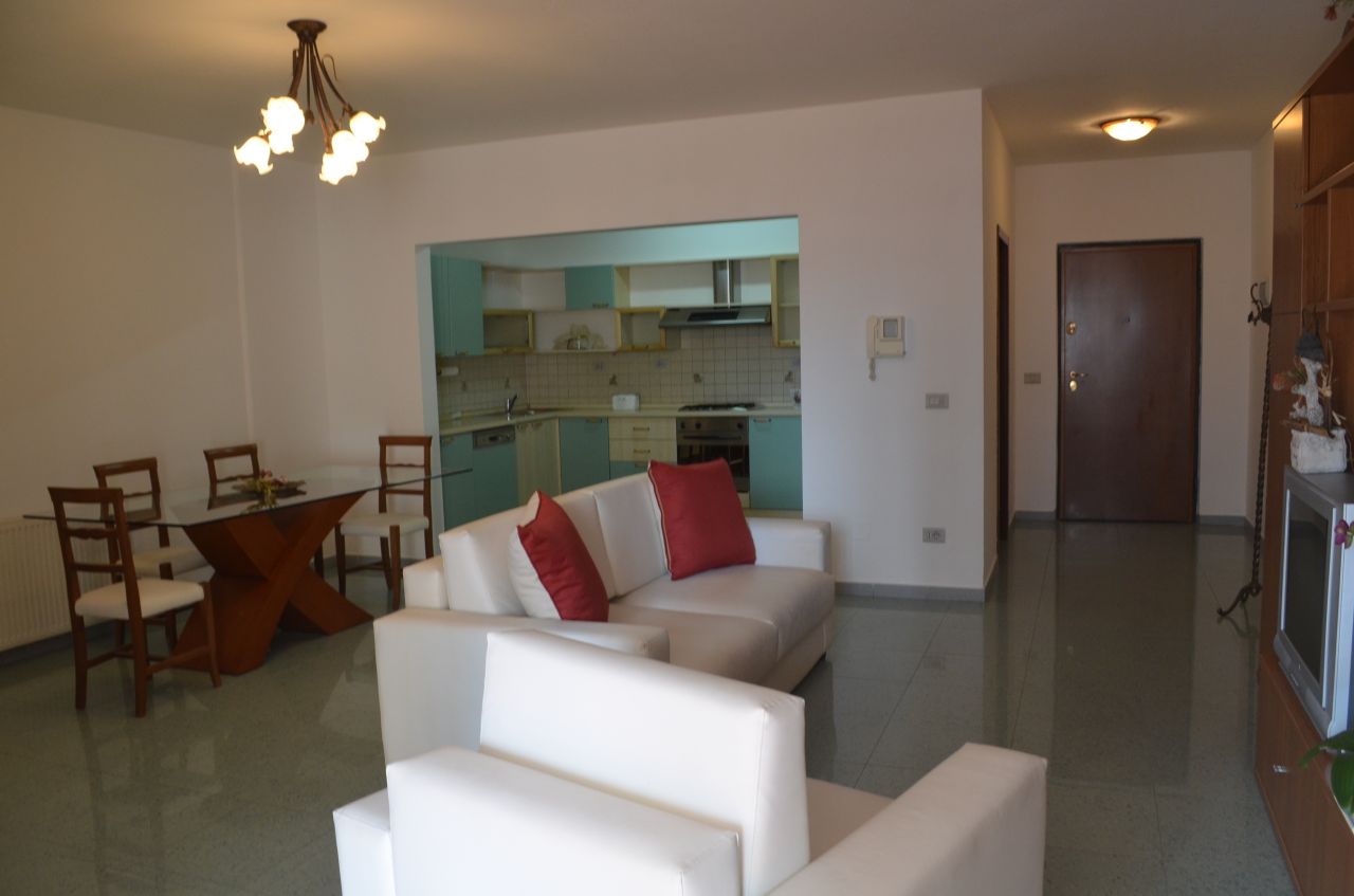 Two Bedrooms Apartment in Tirana For Rent in Albania