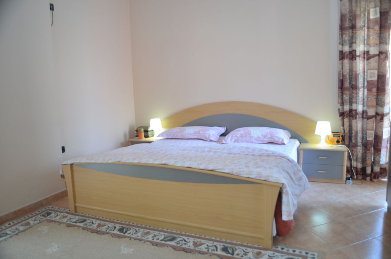 Villa with a big garden and fully furnished for rent in Tirana city located near the artificial lake.