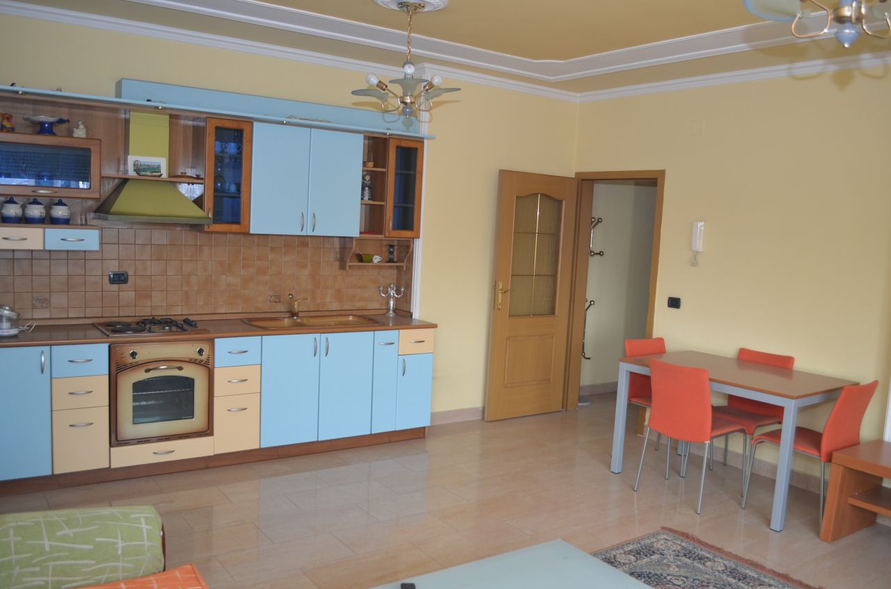 Flats for rent in Tirana, Albania, central location at Blloku area.  