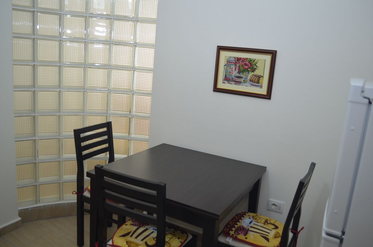 fully furnished spacious apartment for rent in the city of Tirana