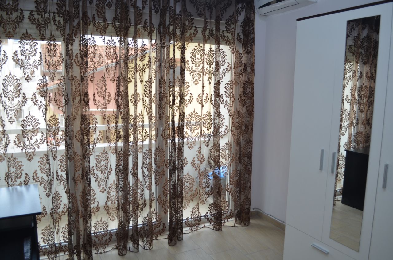 fully furnished spacious apartment for rent in the city of Tirana