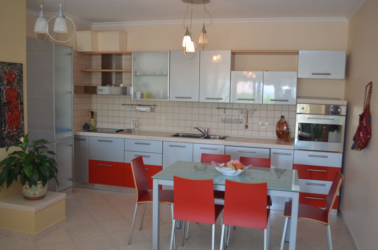 two bedroom apartment for rent in Tirana in Bllok Area