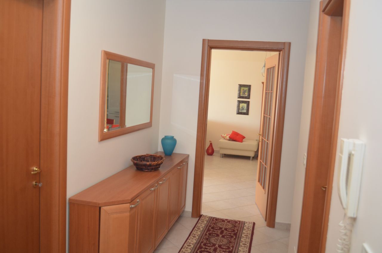 two bedroom apartment for rent in Tirana in Bllok Area