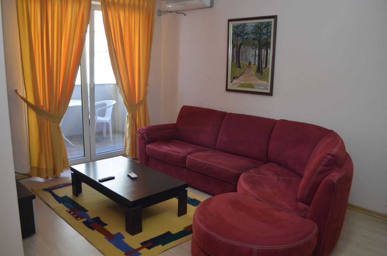 Apartment for rent in Tirana, Albania.