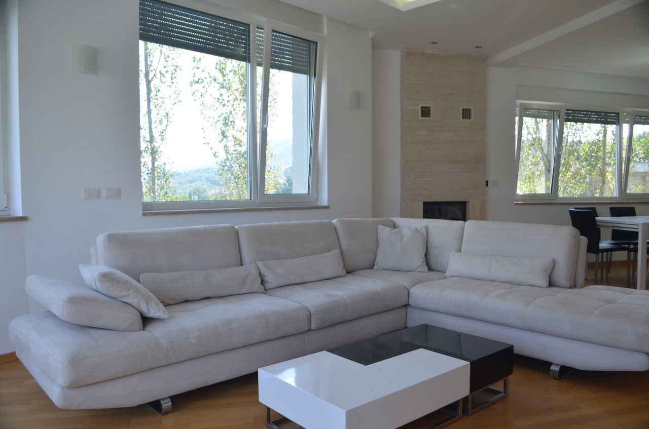 Villa for Rent in Tirana. Albania Real Estate for Rent
