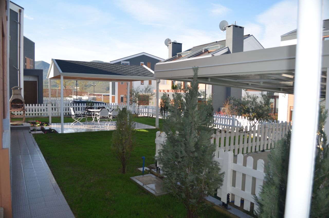 rent villa in tirane in a very nice residential complex in the outskirts of the city 