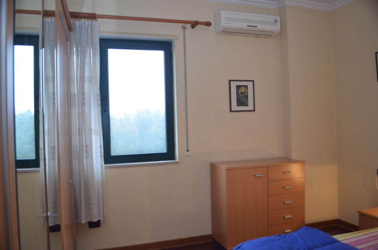 apartment for rent in tirana with three rooms and kitchen 100 meters from the lake and the park