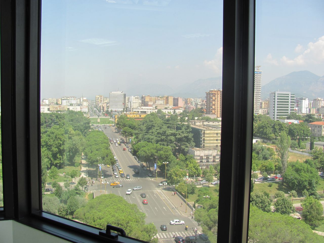 Rent an office in Tirana, Albania in the Twin Towers 