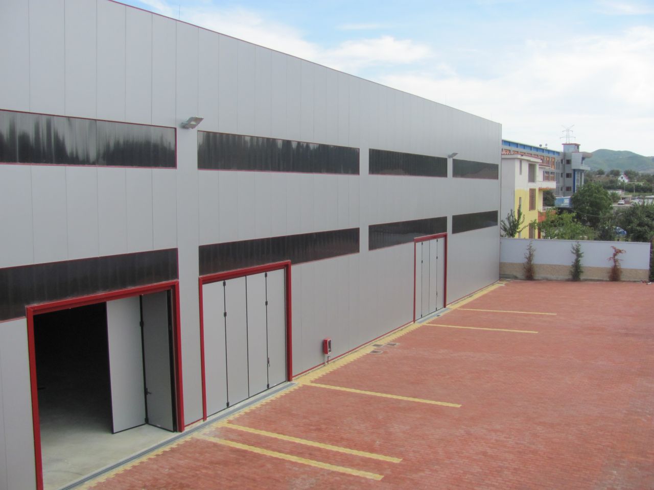 Warehouse for Sale in the Tirana-Durres highway. The warehouse has a big area. 