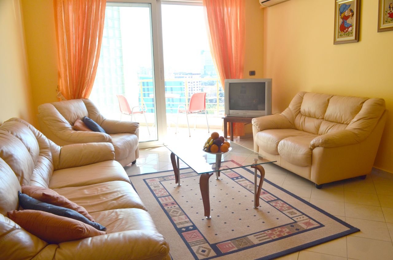 Two bedroom Apartment for Rent in Bllok area in Tirana