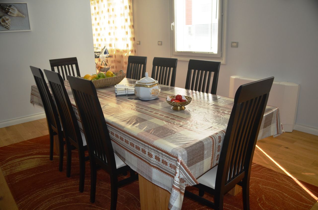 Apartment for rent at the Nobis Center, near the lake, in Tirana. 