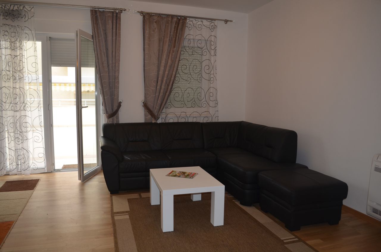 Apartment for rent in Tirana, of very good quality situated in a residential complex in Tirana. Albania Real Estate for Rent. 