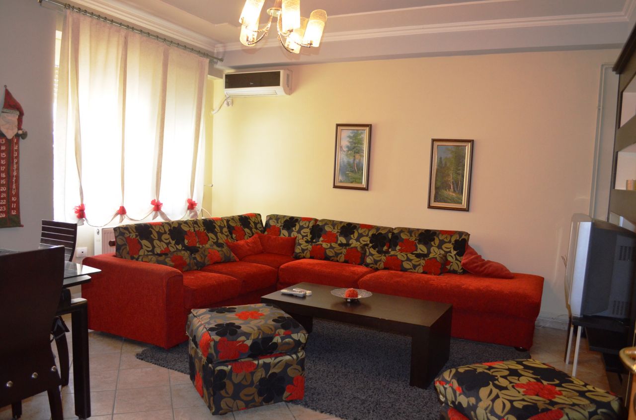 Apartment with two bedrooms for Rent in Tirana 