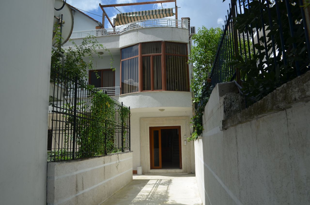 Big villa with three floors for rent in Tirana 