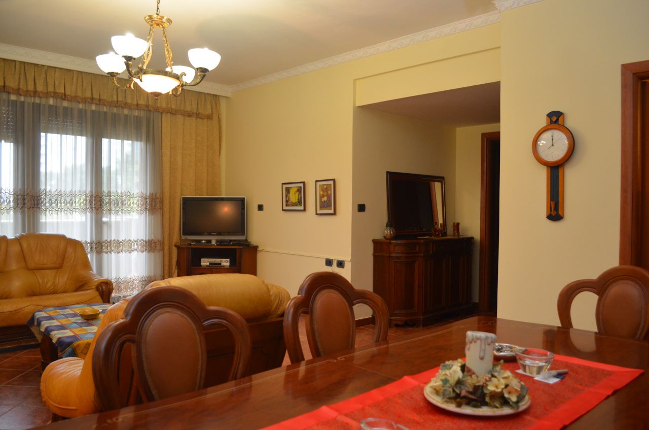 Apartment for rent in Bllok Area, in Tirana