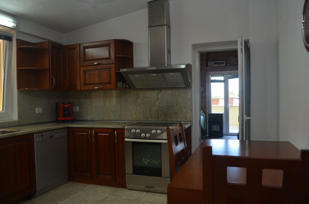 Wonderful Penthouse Apartment for Rent in Tirana