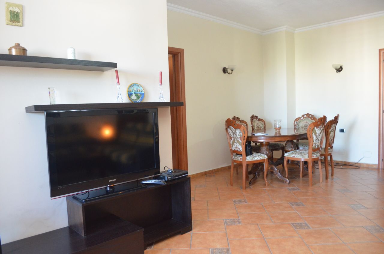 Apartment for Rent in Tirana Blloku Area with two bedrooms. It is fully furnished