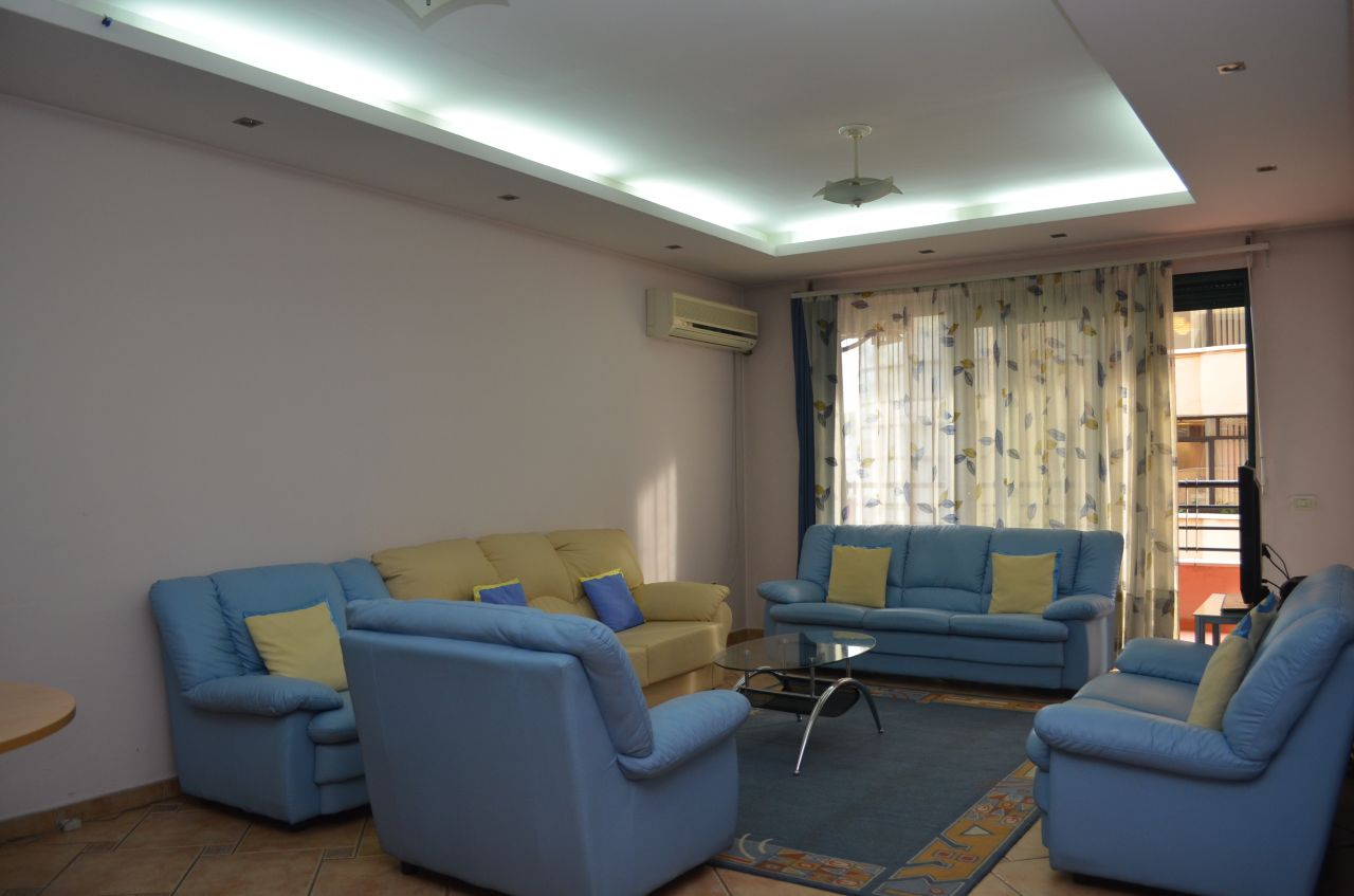 Nice and Spacious APARTMENT in TIRANA for RENT in Center of Blloku Area 
