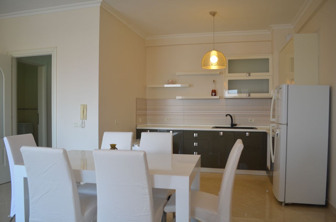 Apartment for Rent in Tirana with two bed rooms furnished