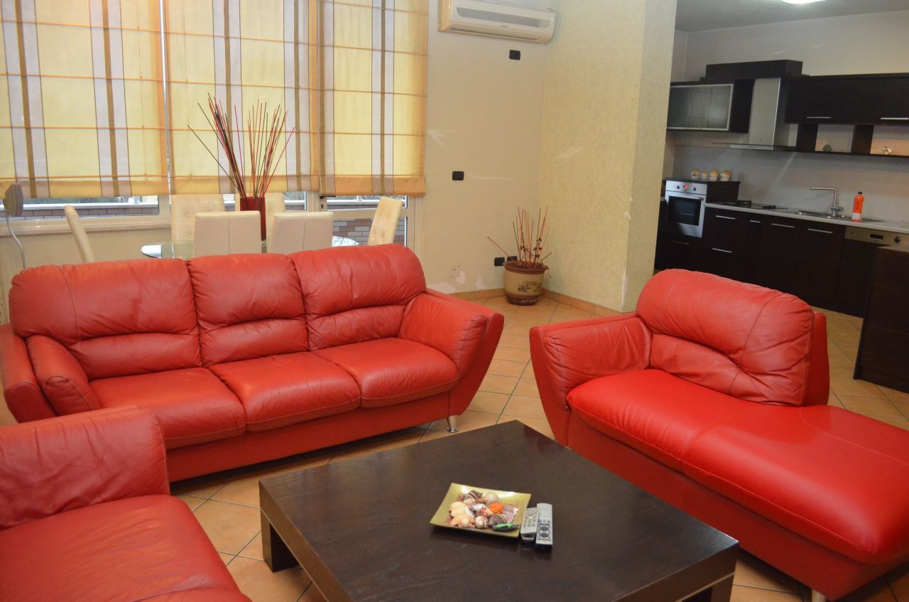 Apartment for Rent in Tirana near Myslym Shyri street fully furnished 