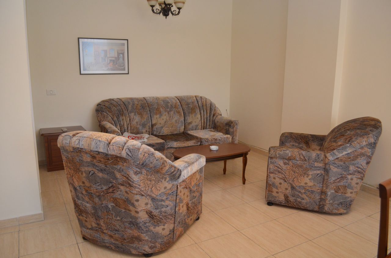 Apartment for rent in Tirana with two bedrooms fully furnished near Kavaja Street