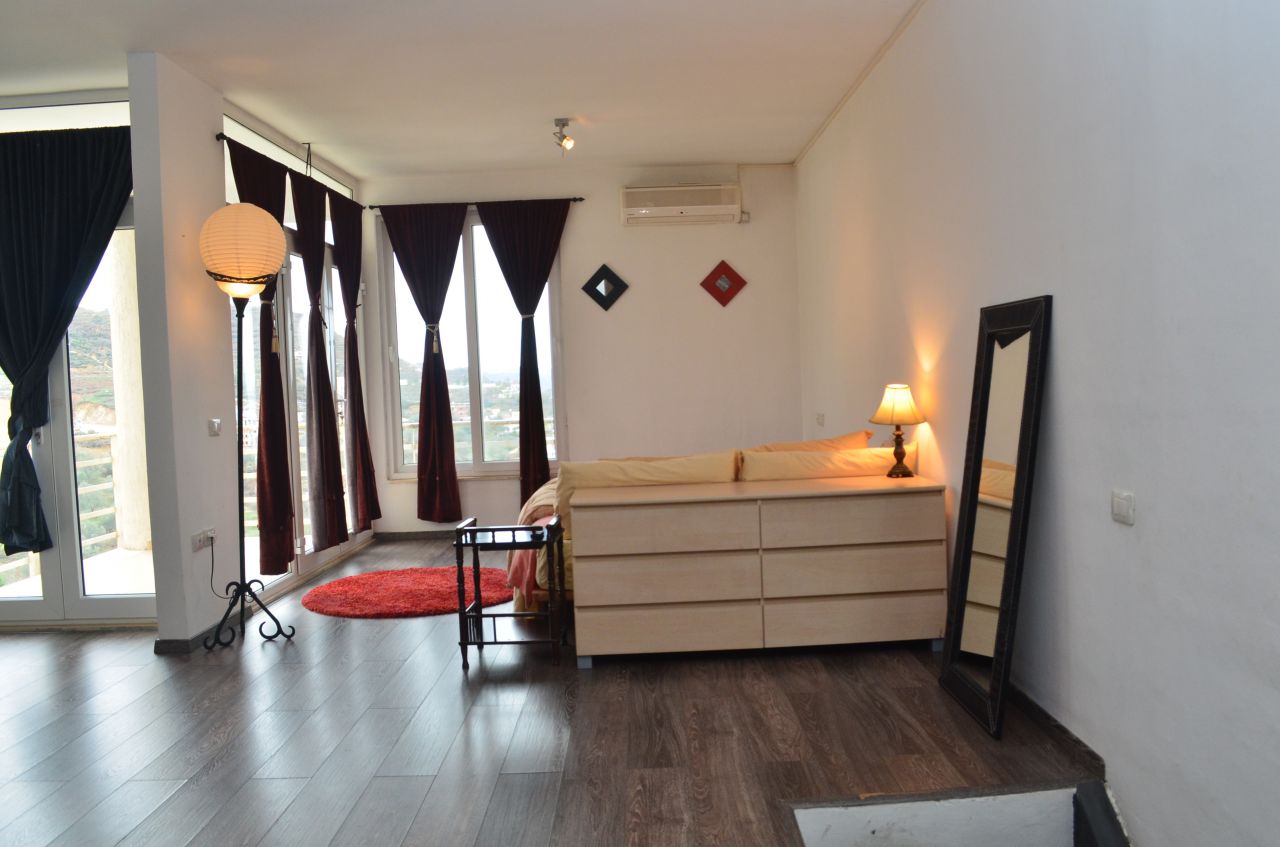 Duplex modern apartment for rent in Tirana