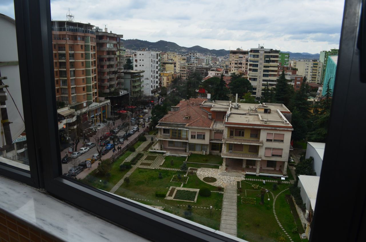Apartment for rent in tirana fully furnished with two bedrooms located in blloku area