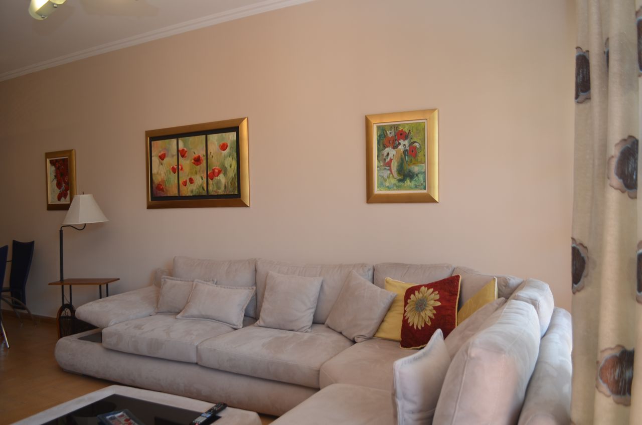 Two  bedrooms apartment for rent in Bllok area. Fully equipped apartment for rent in Tirana. 