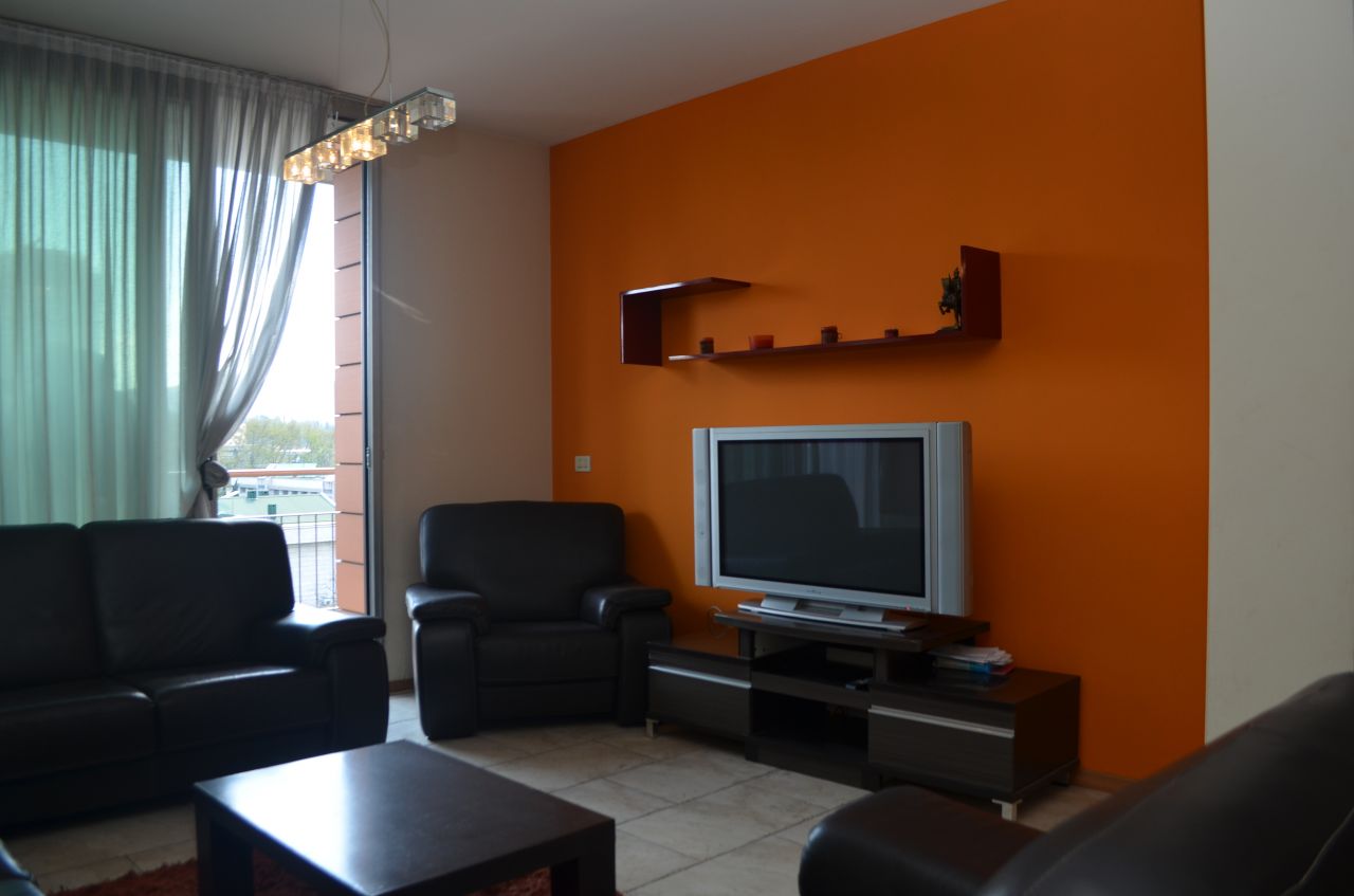 Nice Two Bedrooms Apartment in Tirana for Rent. Fully Furnished Apartment for Rent 