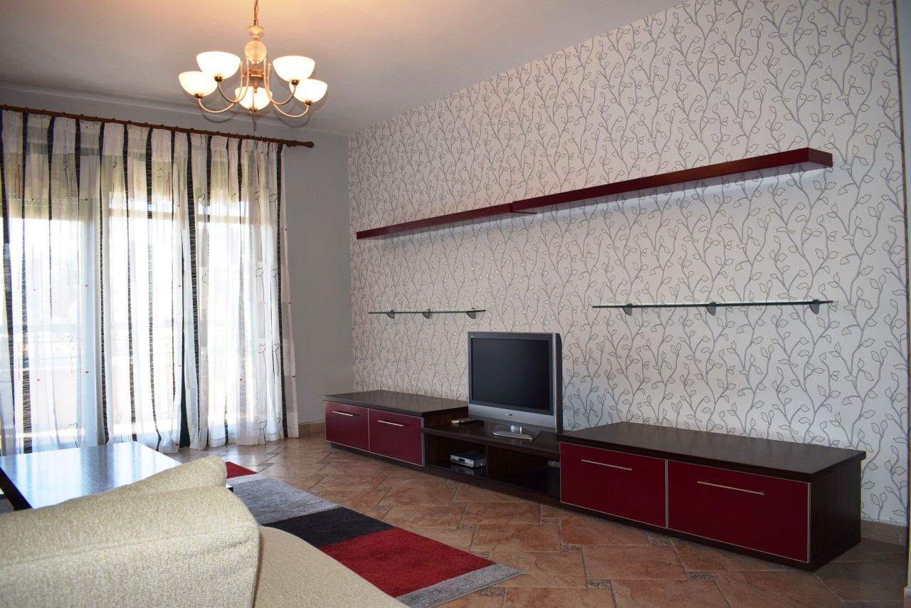 Comfortable two bedrooms apartment for rent in Tirana.