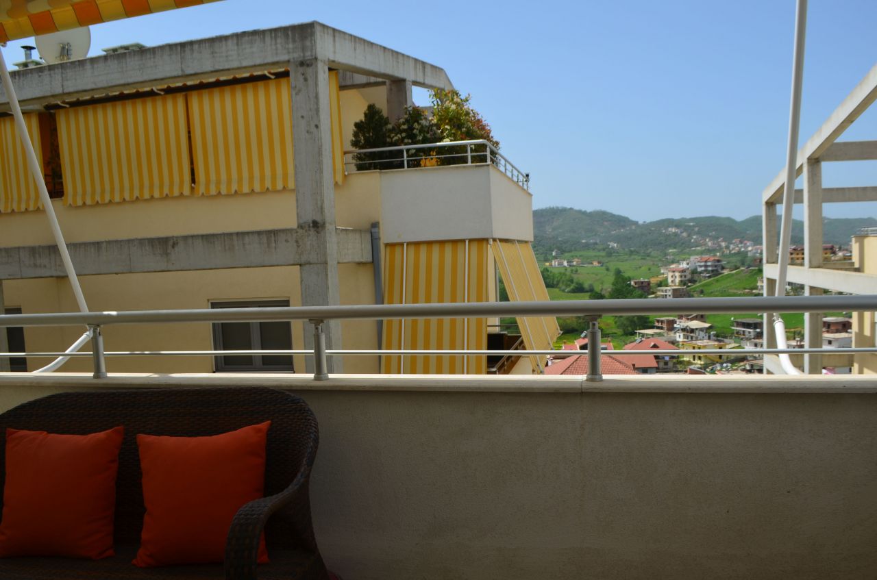 Two Bedrooms Apartment in Tirana for Rent. Wonderful Residence in Tirana with Swimming Pool