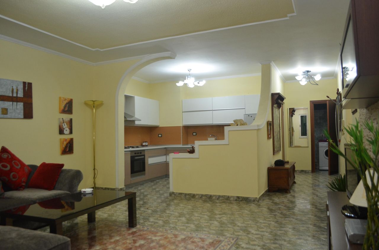 Two  bedrooms apartment in Tirana for rent. Modern Apartment in Blloku Area 