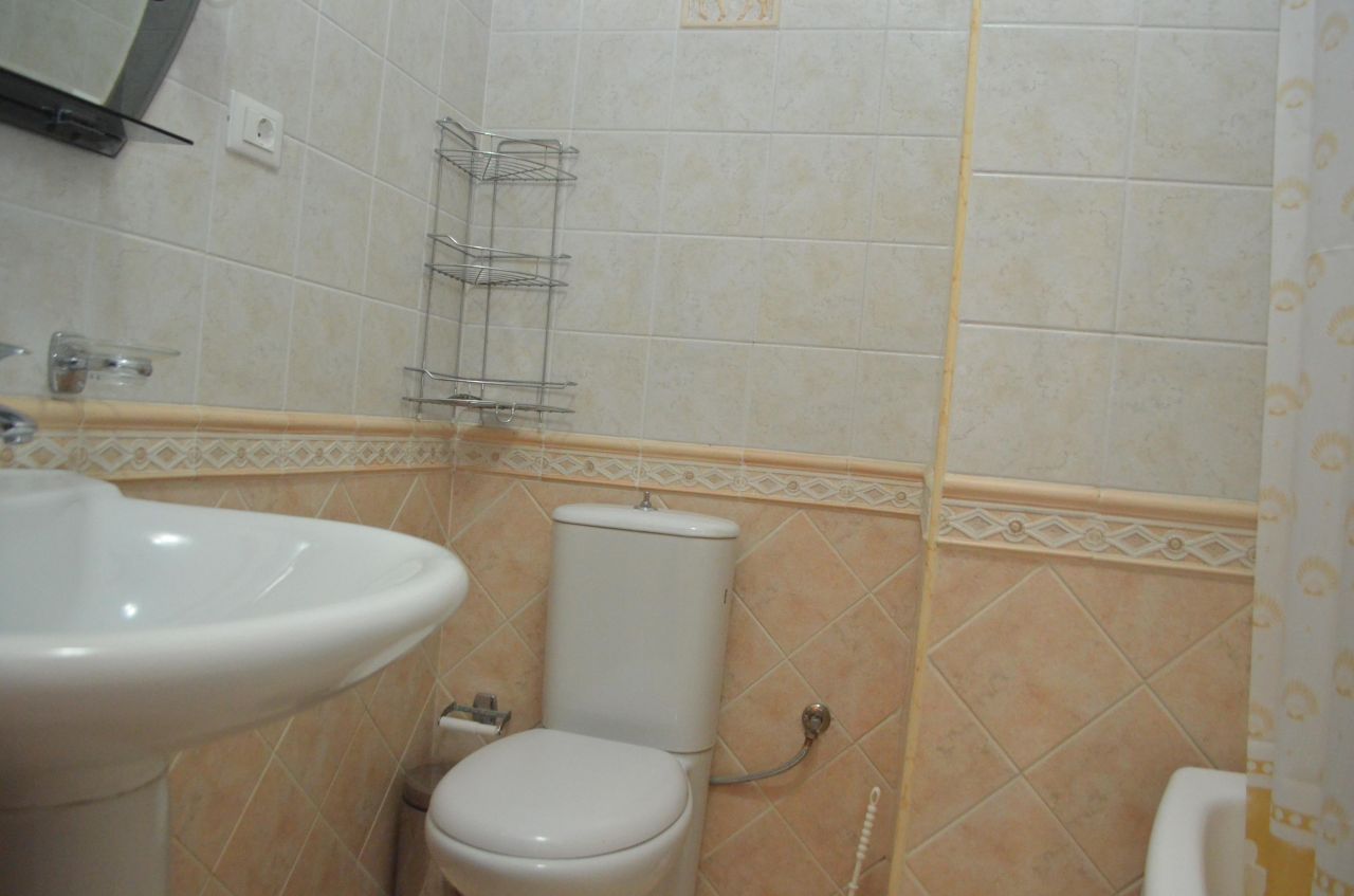 Two  bedrooms apartment  for rent at Blloku area, in Tirana 