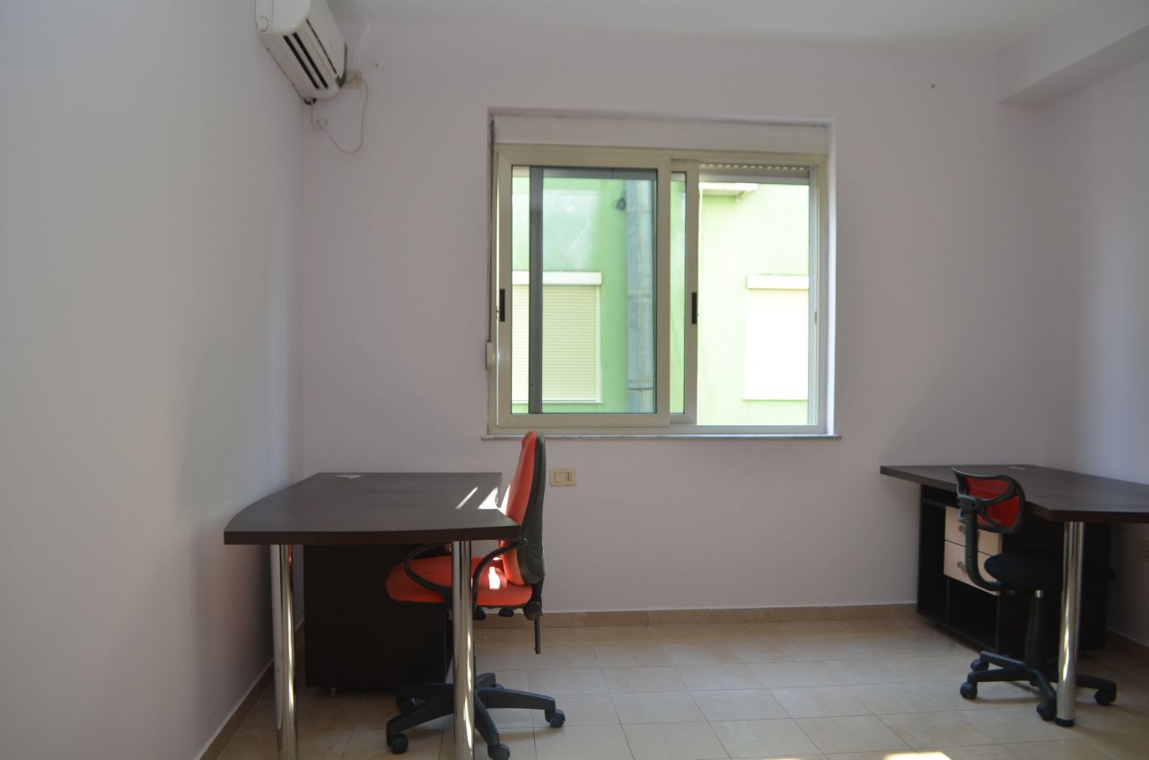 Office space for rent in a convenient area in Tirana, Albania.  
