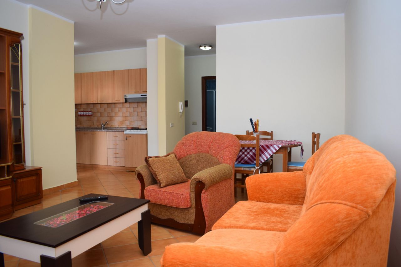 One bedroom apartment for Rent in Tirana, located in a very popular and good area.