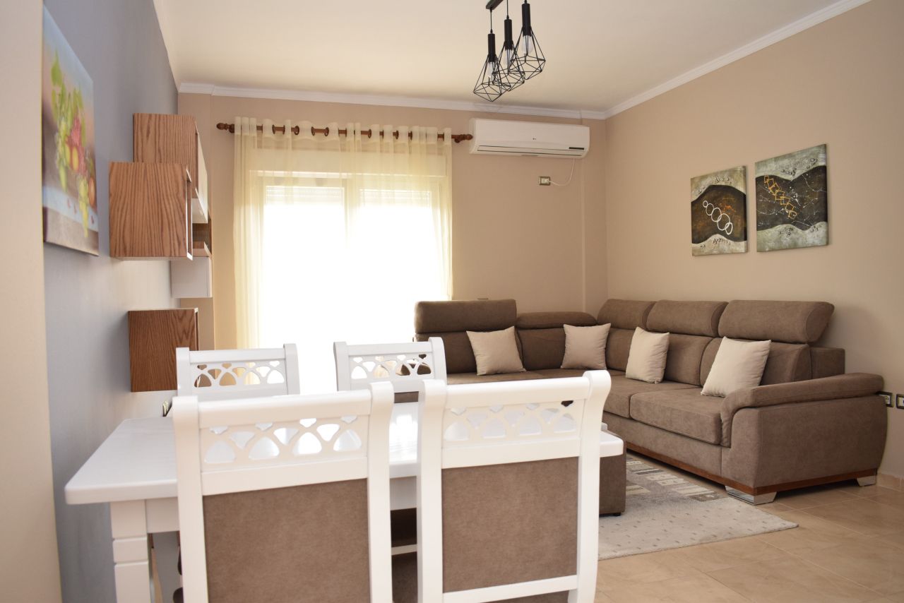 To roms leilighet til leie i Tirana, i et rolig område