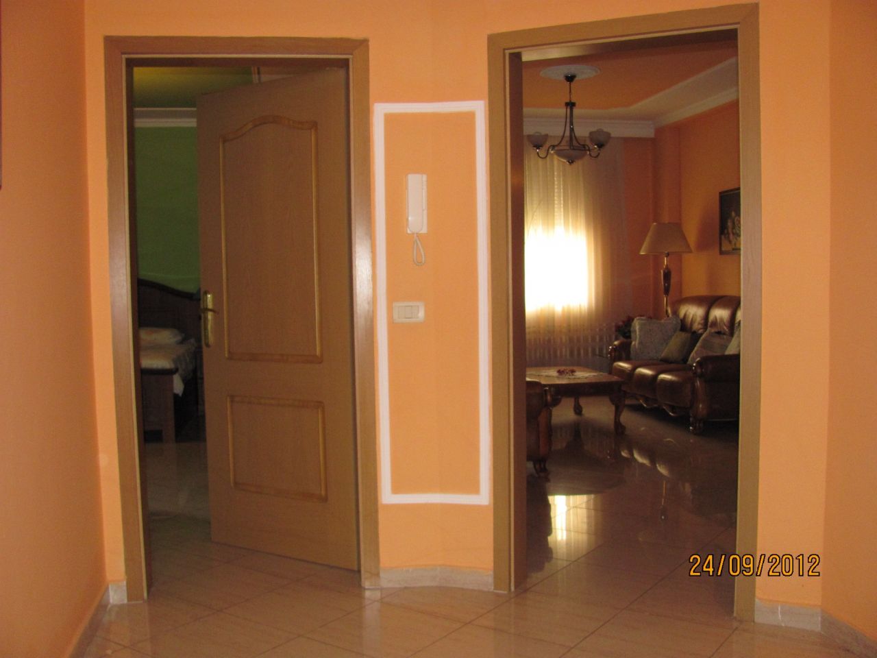this is an apartment for sale in tirana, in a nice and quite zone. it has 2 bedrooms and a completed kitchen 