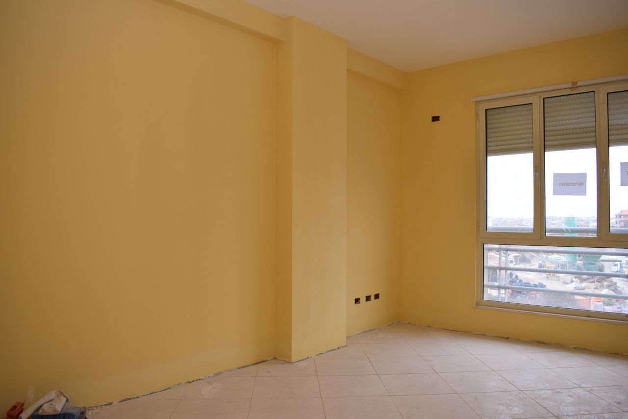 Apartament me dy dhoma gjumi ne shitje ne Tirane