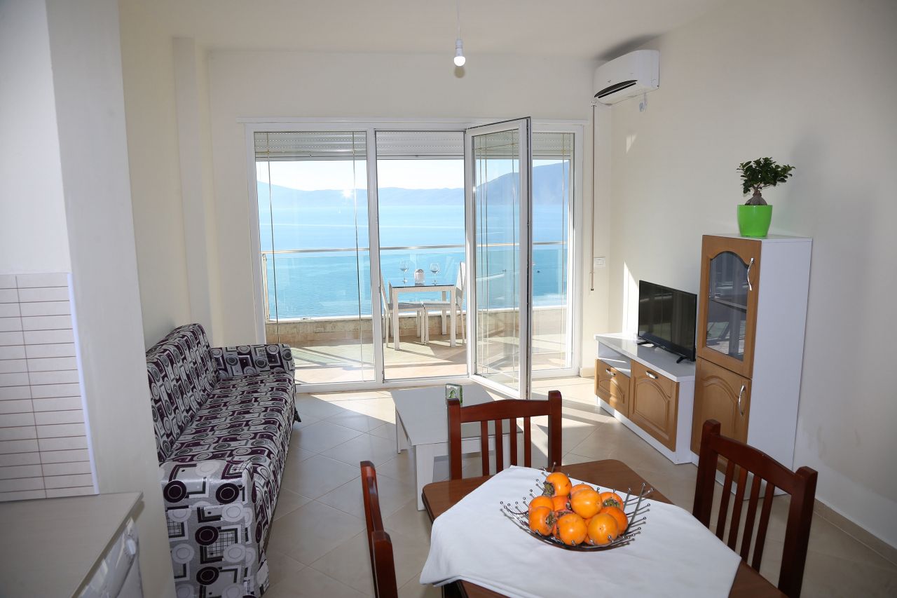 Sea View Holiday Apartment for Rent in Vlora with Pool