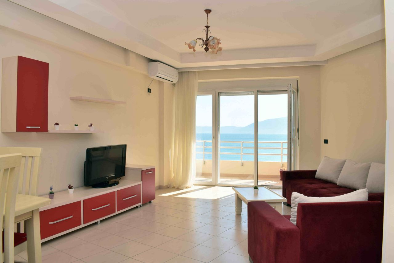 Sea View Apartment In Vlore For Rent